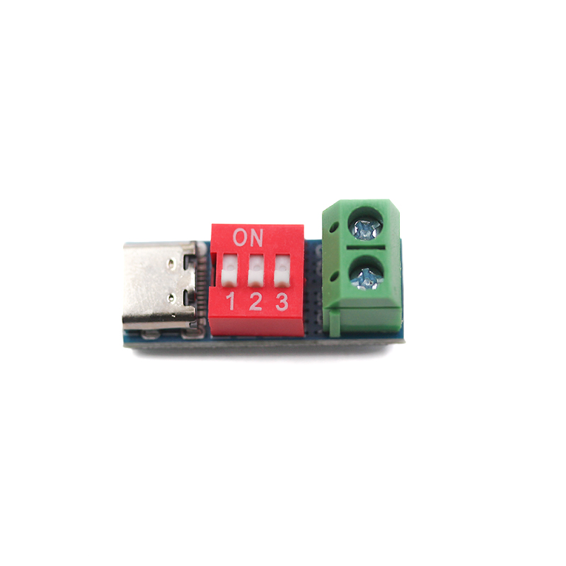 PD诱骗器 QC/PD快充测试板可调电压5V/9V/12V/15V/20V拨码调节 TEJIATE/特加特