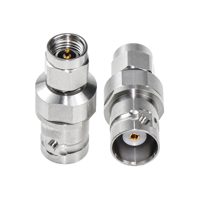 BNC/3.5-KJ毫米波转接器 BNC母转3.5MM公 BNC不锈钢转接头 DC-18G TEJIATE/特加特