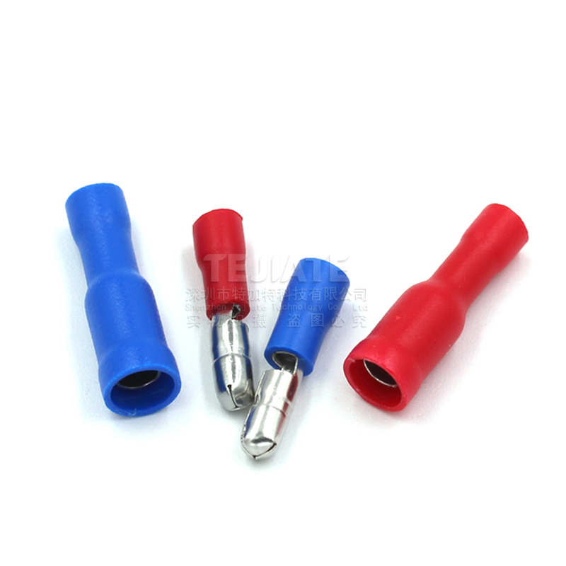 冷压端子 FRD/MRD1-156 2-156 接线公母电线对接头红蓝色 连接器 