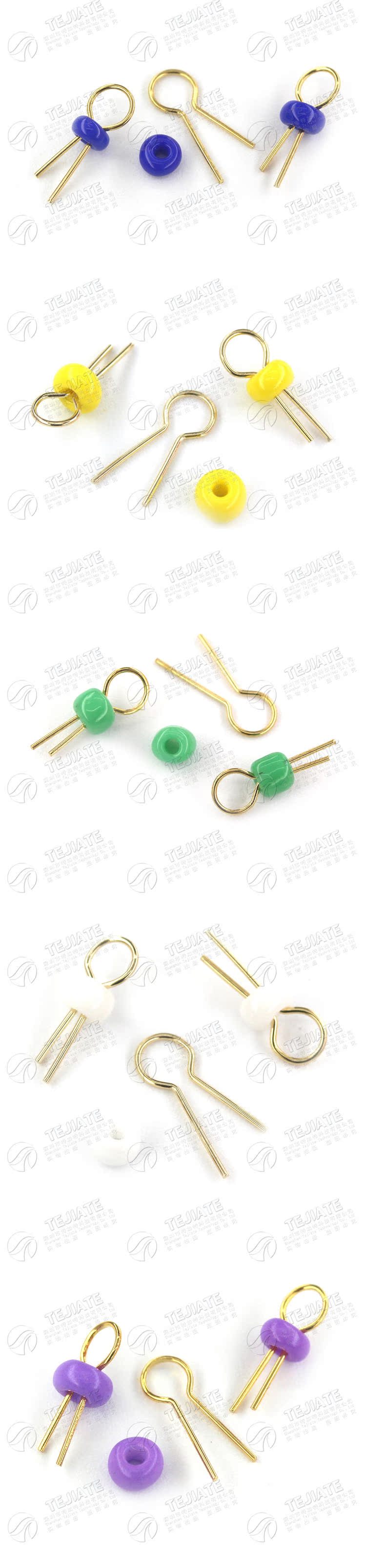 PCB测试点 PCB板测试针电路板测试针 圆柱形镀金陶瓷测试环测试珠