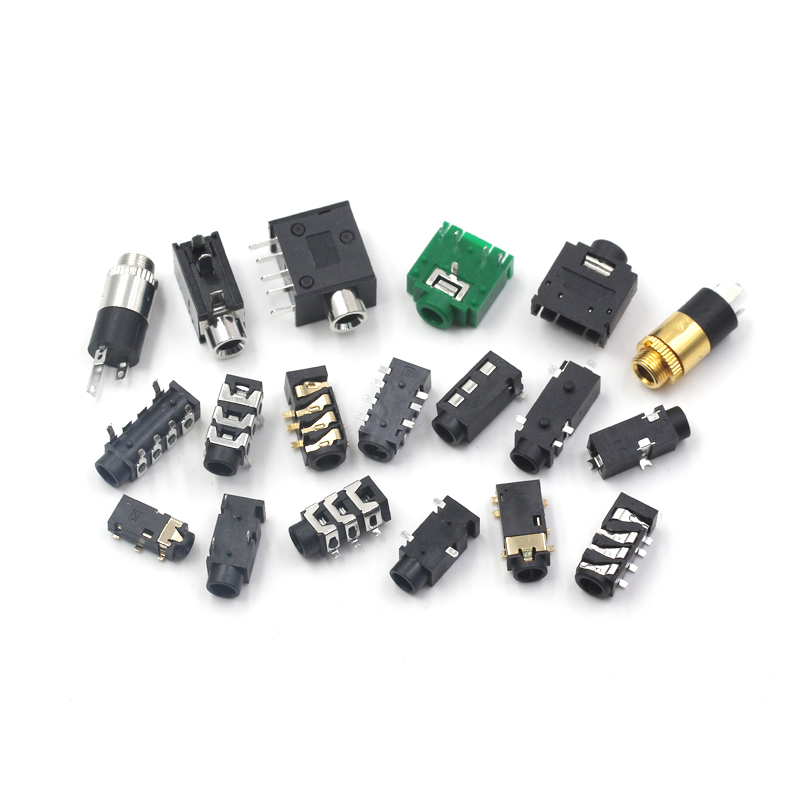 耳机插座3.5MM 音频视频母座插座3.5立体声 双声道PJ-313D 3F07 TEJIATE/特加特