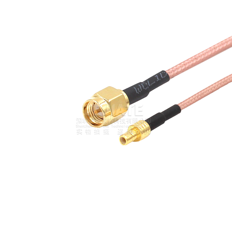 SMA公头转SMB公头射频RF信号线 SMA/SMB-JK镀银连接线RG316测试线 TEJIATE/特加特