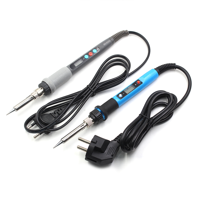 数显可调温恒温烙铁 内热式60W-80W烙铁 936H蓝色数显电烙铁 TEJIATE/特加特