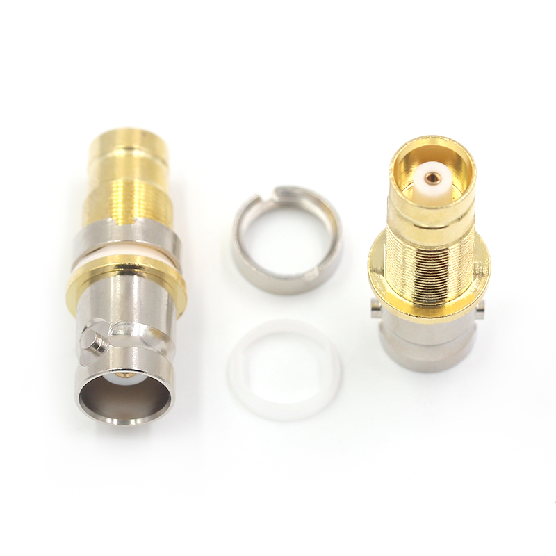 特加特 射频转接头 BNC/L9-KK BNC母头转L9母头  2兆通讯连接器2M TEJIATE/特加特