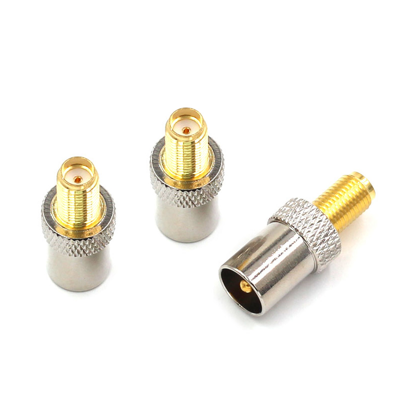 特加特射频转接头 SMA/TV-KJ SMA母转TV公 车载电视插头IEC连接器 TEJIATE/特加特