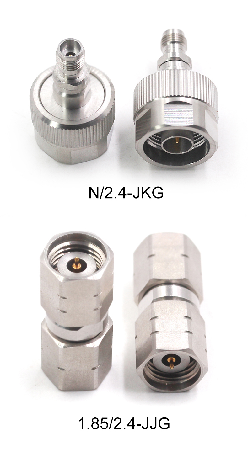 毫米波转接器SMA/2.4转2.92mm/1.85/N/3.5高频网分接头26.5G-40G