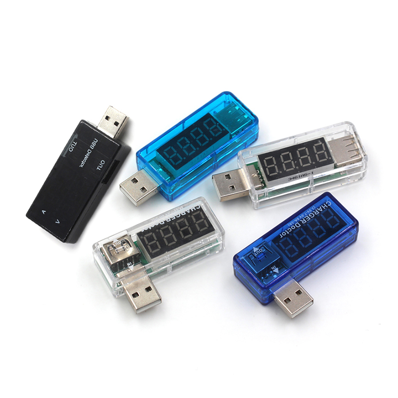 USB电压表电流表显示表头充电检测显示仪器充电器电流显示器测试 TEJIATE/特加特