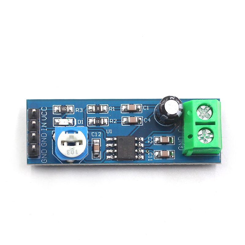 LM386功放板模块 200倍音频音量放大器微声音频功率放大板电路板 TEJIATE/特加特