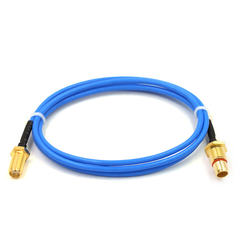 SMA转BMA射频线 BMA/BMA-JJ/JK BMA-KF转SMA半柔RG405/086转接线 