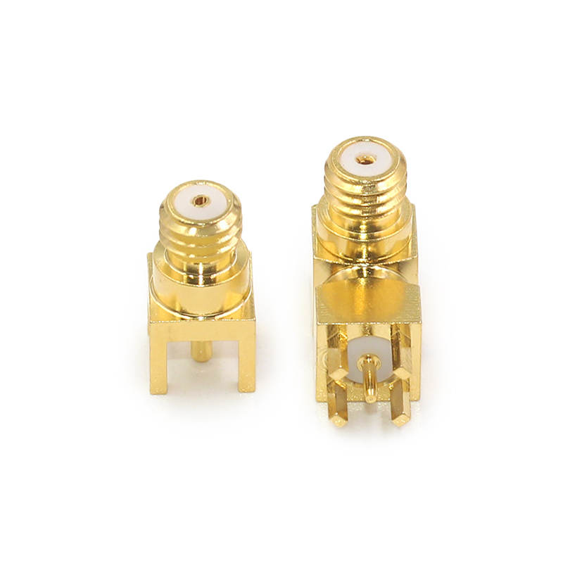 L5-KE M5-KWE 10-32UNF公加速度传感器接头 M5/L5四脚PCB焊板母座 