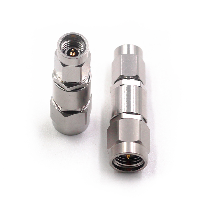 毫米波转接器 SSMA/2.92-JJG SSMA公转2.92MM公 低损耗接头DC-40G 