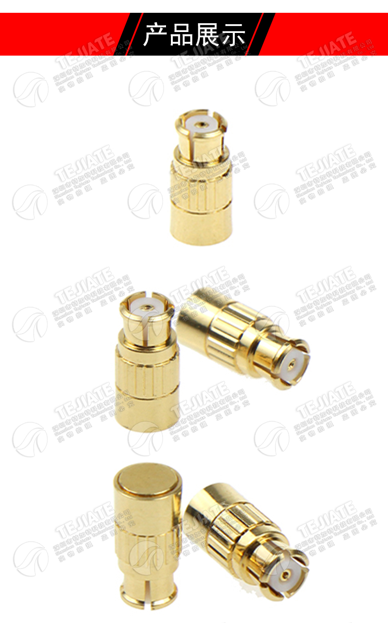 SMP母头负载 GPO堵头 SMP-KR高频同轴微波终端测试连接器DC-40GHz