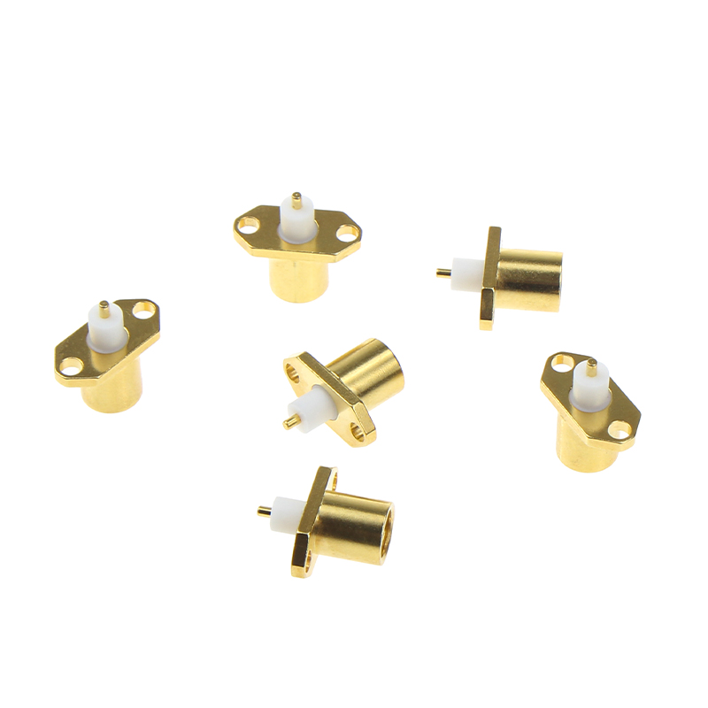 BMA-KFD BMA-KF母头带菱形2孔法兰射频机箱固定式连接器 BMA-KFD5 TEJIATE/特加特