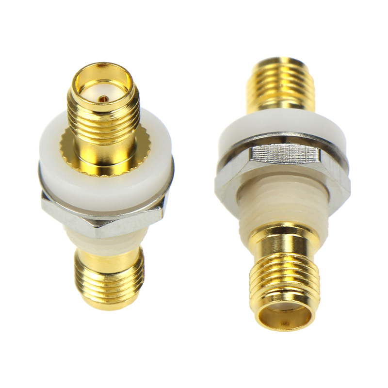 射频转接器 SMA-KYK 注塑SMA母转母 隔板绝缘安装SMA-KKY DC-18G TEJIATE/特加特